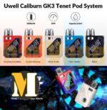 پاد کالیبرن تنت جی کی 3 یوول <br><span>Uwell Caliburn Tenet GK3 pod system</span> - Image 9